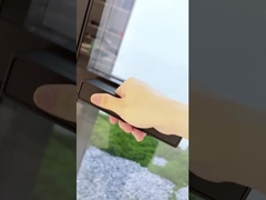 Aluminium 6063-T5 Heavy Duty Casement Door with Double Glass