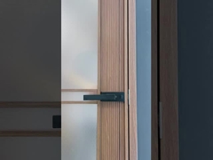 Wood Grain Casement Door