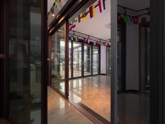 Aluminum Double Track Lift Heavy Duty Sliding door