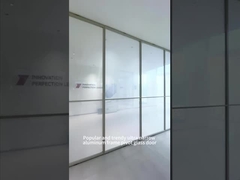 360° Opening Full View Aluminium Pivot Doors