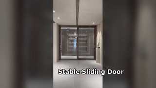 Heavy Duty Stable Operation Aluminium Sliding Door